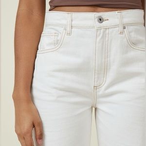 Cotton on loose straight jeans